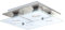 EGLO LED Deckenleuchte 3-Step Dimming Dimmbar Gu10 LED Eckig 75341 Nickel Lampe