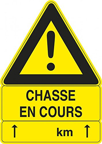 Europ-Arm Panneau akilux ''Chasse en Cours'' 100 x 70 cm