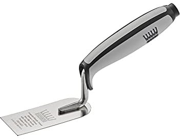 Ragni R6140S Stainless Steel Rounded Margin Trowel - 40mm x 100mm
