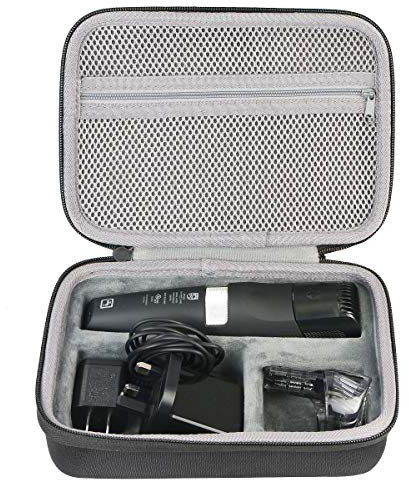 co2CREA Hart Reise Schutz Hülle für Philips Multigroom Series 3000 5000 7000 9000 Trimmer MG3730 MG3740 MG5730 MG5750 MG7720 MG7736 MG7750 MG7930 MG7950 MG9530 MG9550 BT9810,Nur Tasche