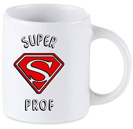 Tip Top Tshirt Mug céramique Super Prof 350ml