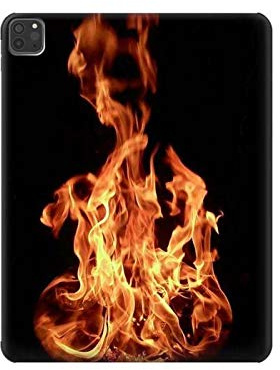 Fire Frame Tablet Hülle Schutzhülle Taschen für iPad Pro 11 (2018,2020,2021), iPad Air 4 (2020), iPad Air (2020)