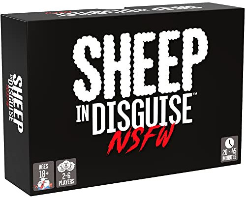 Sheep in Disguise: Versión NSFW - Juego de cartas para adultos lleno de ovejas, a partir de 18 años, 2-6 jugadores, 20-45 minutos