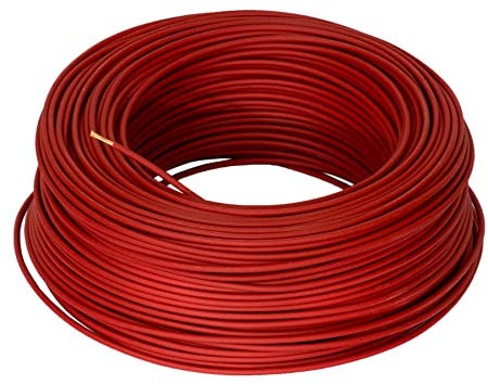 H07V-K Kabel 10 mm² rot 10 Meter ALPTEG