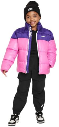 Nike COLORBLOCK PUFFER JACKET, AFN Playful Pink, 6-7 ans