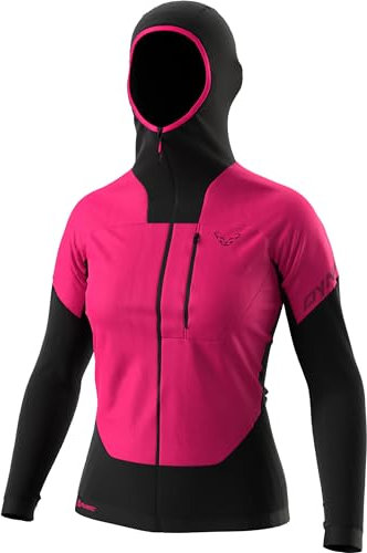 DYNAFIT Damen Elevation Alpha Thermal Jacke, flamingo, L