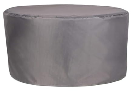DSFHVBDD Gartenmöbel Abdeckung Wasserdicht, 420D Oxford Möbelsets Abdeckung Staubfest Abdeckhauben für Gartentisch Sitzgruppe, Abdeckung Gartenmöbel Wasserdicht Rund (55x60cm)