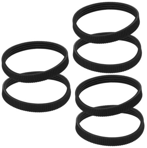 DOITOOL 3 Set Nastro Per Pialla Elettrica Cinghia Di Trasmissione Accessorio Per Pialle Elettriche Parti Della Pialla Sostituzione Cinghia in Gomma Black 2 Pezzi * 3