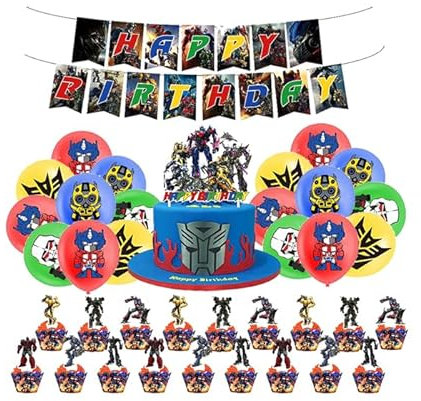 Damoff 30 Stück Geburtstag Luftballons Set, Kinder, Familien, Unisex-Erwachsene, Partydeko