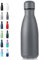 Volhoply 350ml/12oz Small Water Bottle Stainless Steel, BPA Free Insulated Water Bottles, Double Wall Cola Shape Flask, Keeps Cold 24 Hours and Hot 12 Hours for Kids Handbag (Gray)