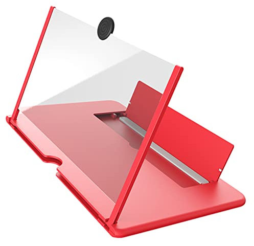 Levemolo Bildschirmvergrößerer Für Handy Praktischer Bildschirmlupen-handyständer Verstärker-telefonhalterständer Mit Stabilem Standdesign Kompakt Und Leicht Für Zuhause Und Unterwegs