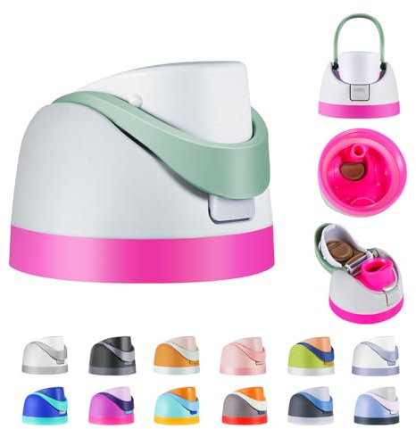 Replacement Lid for Owala Freesip Water Bottle, Compatible with Owala Lid and Cap,for 16oz 24oz 32oz 40oz Bottles,Leakproof Lids Accessory,One Button Water Bottle Top Replacement Cap,BPA-Free