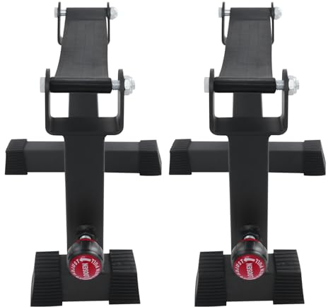 Langhantelständer, Langhantel-Pufferrahmen, Langhantel-Hochständer 300 KG Maximale Tragkraft, Höhenverstellbarer Langhantelständer für Kreuzheben und Krafttraining | EU Stock