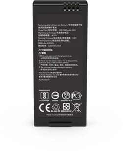 Batterie 1100 mAh, Compatible avec DJI Tello/Tello EDU 3,8 V FULLYMAX, Compatible avec Les Accessoires de Drone Tello(1 pcs Battery)