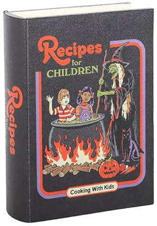 Something Different Wholesale Recipes for Children Storage Box | Steven Rhodes Book-Shaped Box | Spooky Secret Stash