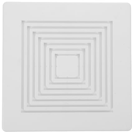 Healeved Bathroom Vent Fan Cover with Spring 11 Inch Ceiling Vent Grille Replacement Bathroom Fan Cover for Shower Restroom Wall or Ceiling Universal Extractor Grill