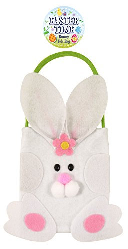 Harlequin 3 x Osterhase Filz Egg Hunt Party Geschenktüten