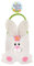 Harlequin 3 x Osterhase Filz Egg Hunt Party Geschenktüten