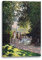 Printed Paintings Leinwand (60x80cm): Claude Monet - Der Park Monceau (1878)