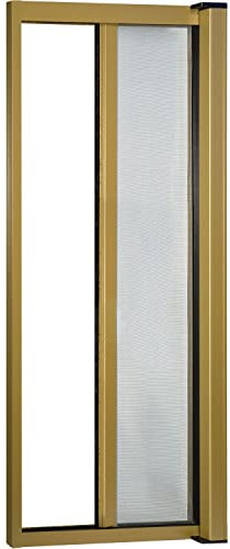 ZANZARIERA ORIZZONTALE BRONZO 160X250H A RULLO rallentata in KIT PER FINESTRA PORTA Riducibile