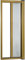 ZANZARIERA ORIZZONTALE BRONZO 160X250H A RULLO rallentata in KIT PER FINESTRA PORTA Riducibile