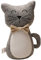khevga Butée de porte animal chat 28 cm de haut