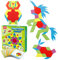 Coogam 130 Stück Holzmuster Blöcke Set Geometrisch Manipulative Form Puzzle - Grafisches Spielzeug Gehirn Stamm Geschenkmit 24 Stück Design-Karten