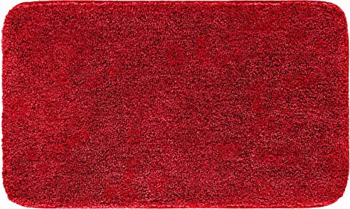 GRUND Badteppich, Acrylic, Rubinrot, 70x120 cm