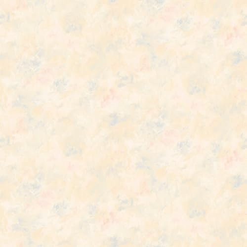 RG35745 - Rose Garden Hazy Floral Blue Cream Pink Galerie Wallpaper