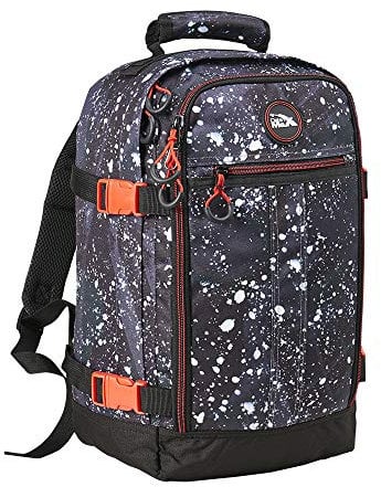 Cabin Max 40x20x25 Cabin Bags for Ryanair Underseat Hand Luggage - Travel Backpack - Carry On Bag - Underseat Cabin Bag with Compression Straps (Metz 20L Travel Bag 40 x 20 x 25 cm)