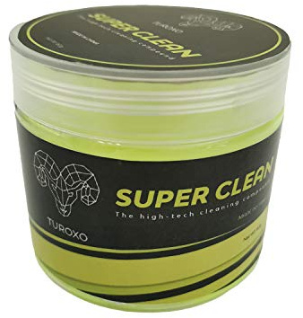 Turoxo Cleaning Gel Dust Remover for Keyboard, PC, Laptop, Car Air Vent & Electronics | Reusable Slime Cleaner for Home & Office | 160g Yellow
