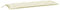 vidaXL Gartenbankauflage, Bankauflage Sitzkissen Outdoor, Polsterauflage Auflage für Gartenbank, Bankpolster Bankkissen, Cremeweiß 150x50x7cm Oxford-Gewebe