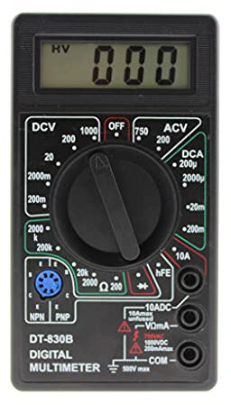 Digital Multimeter DT 830B OHM Spannungsmesser Multimetro Mini für
