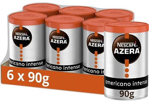 NESCAFÉ Azera Americano Intense Instant Coffee 90g pack of 6