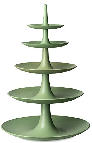 BABELL BIG Etagere nature leaf green