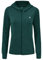 donhobo Damen Sportjacke Laufjacke Langärmlig Leicht Atmungsaktiv Full Zip Sweatjacke für Wandern Outdoor Running (Dunkelgrün, XS)