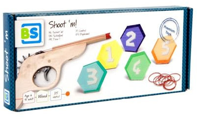 BS Toys - Pistole Spiele, GA409, Mehrfarbig