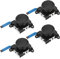Repair Kit for Joycon Drift Joystick 4 Pack，Ancable 3D Analog Joy Stick Replacement for Joy Con Controller