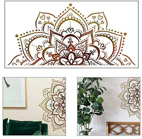 Autocollant mural décoratif pour carrelage Motif peinture de lotus