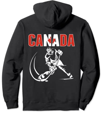 Canada Ice Hockey Fans Trikot – Support Canadian Hockey Team Pullover Hoodie