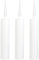 Angoily 3 Pièces Scellant Tubes D'étanchéité en Plastique, Vide Tubes D'étanchéité, 300ml Remplissage D'étanchéité Tubes D'étanchéité en Silicone