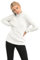 janisramone® Polo High Neck Jumpers for Women UK, Cable Knitted Long Sleeve Ladies Jumpers, Casual Pullover Winter Turtle Neck Tops for Women Size 8-55 Cream