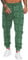 Jogginghose Herren Trainingshose Loose Fit Sporthose Lang Sweatpants Kariert Freizeithose für Männer(Grün,XL)