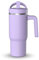 Hydrapeak Kids Voyager 18 oz Tumbler with Handle and Flip-Up Straw Lid | Spill Proof and Leak Resistant | Reusable Stainless Steel Water Bottle | Gift for Kids Boys Girls | Lavender