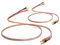 WOWLED 2 Pack 2m HiFi Speaker Wire Cable with Gold-Plated Jumper Spade Connectors