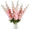INSUNSIX Künstliche Blumen, 83,8 cm, rosa Rittersporn, Seidenblumen, langer Stiel, künstliche rosa Blumen für Hochzeit, Tafelaufsätze für Zuhause, Tische, Party-Dekoration, Rosa, 6 Stück