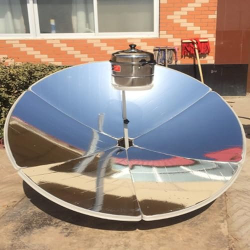 Horno Solar Estufa Portátil Estufa De Campamento Cocina Solar | Utensilios De Cocina Para Acampar Y Equipo De Supervivencia, Horno Para Exteriores Y Parrilla Para Acampar Con Energía Solar, Estufa Par