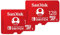 SanDisk 128GB microSDXC card for Nintendo Switch consoles, Super Mario edition, up to 100 MB/s, Nintendo gaming storage, Nintendo Licensed Product, UHS-I, Class 10, U3, Twin Pack