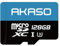 AKASO Scheda di memoria MicroSDXC, U3, 128 GB, compatibile con fotocamera sportiva AKASO