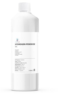 True Chem - Hydrogen Peroxide 6% Solution, 20 Vols, 1 Litre